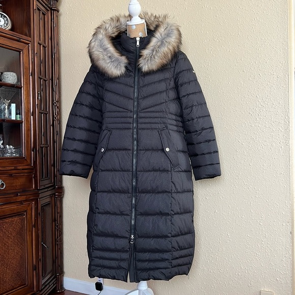 Laundry Faux-Fur Trim Puffer Coat XXL - Picture 5 of 11
